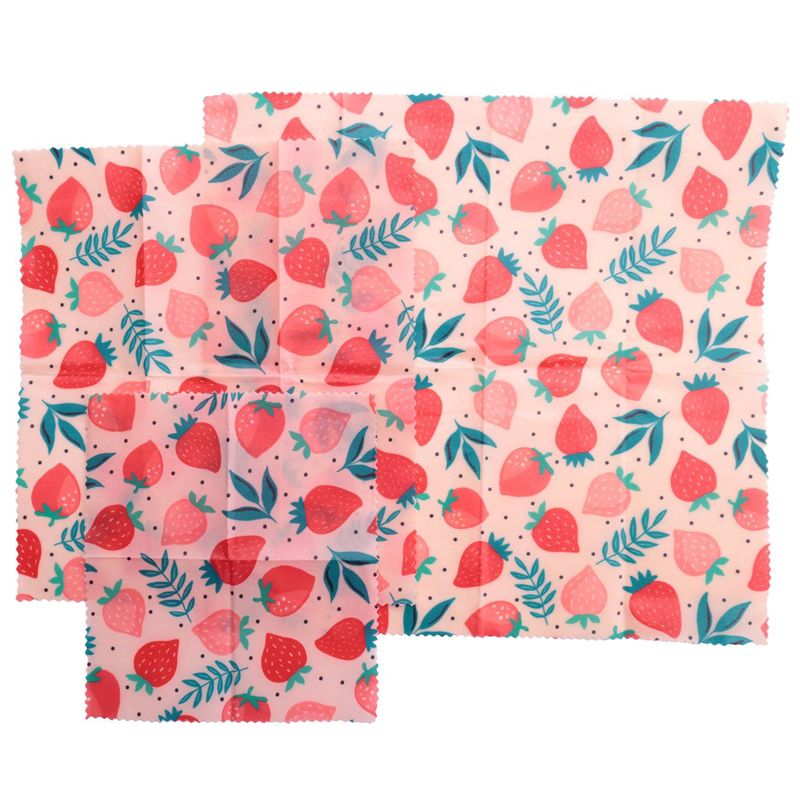 B62B-4Set غطاء قماشي من شمع ال - مراجعة Beeswax Wrap Reusable وسعره