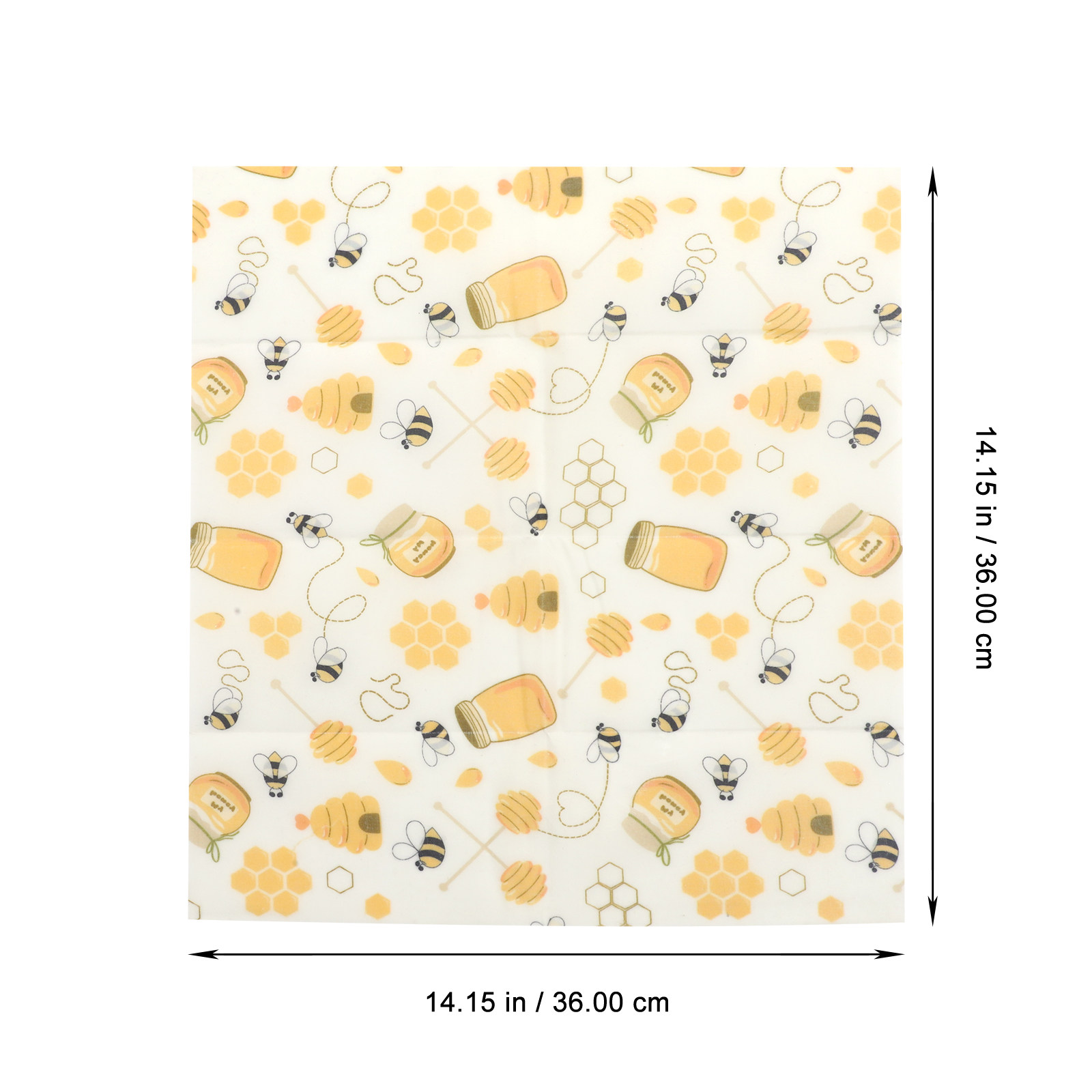 3 قطع من أغطية الطعام المصنوعة - مراجعة Beeswax Wrap Reusable وسعره